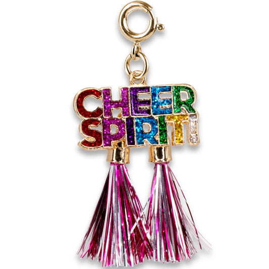 High IntenCity - Charm It! Gold Cheer Spirit Charm