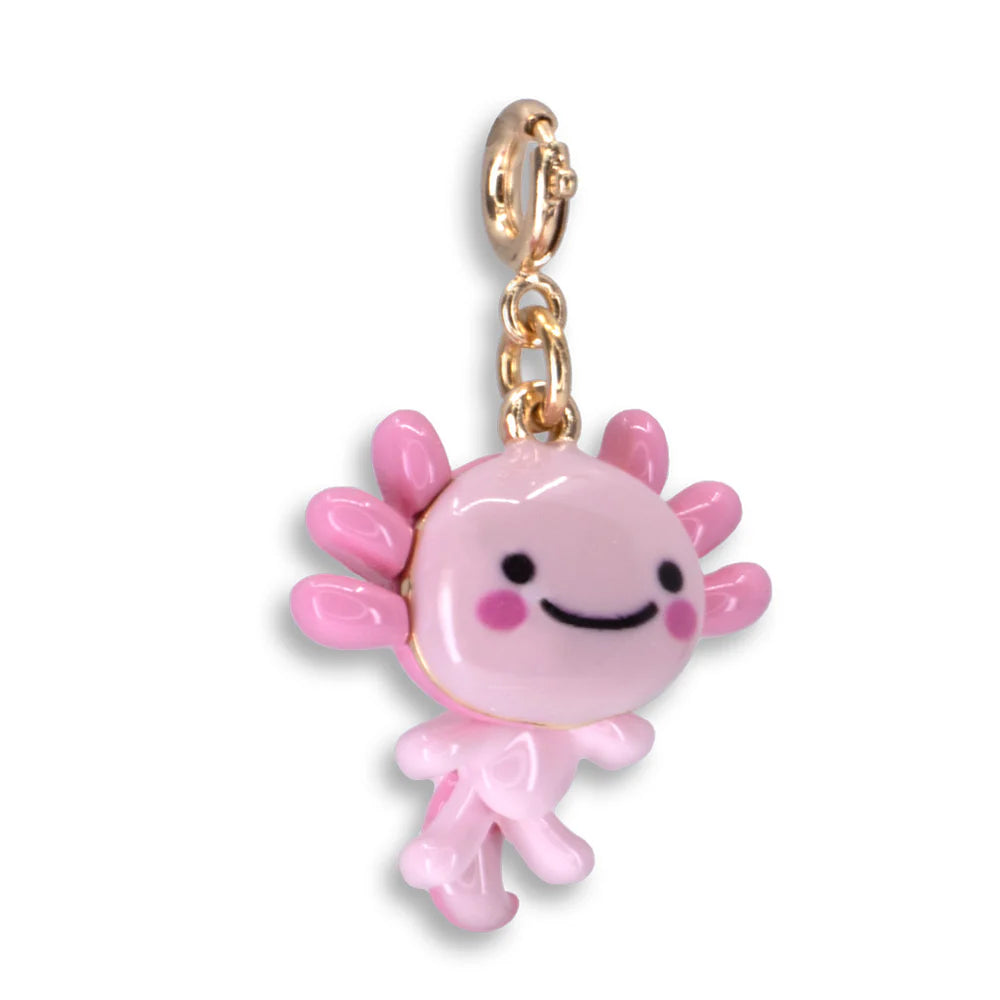 High IntenCity - Charm It! Gold Swivel Axolotl Charm
