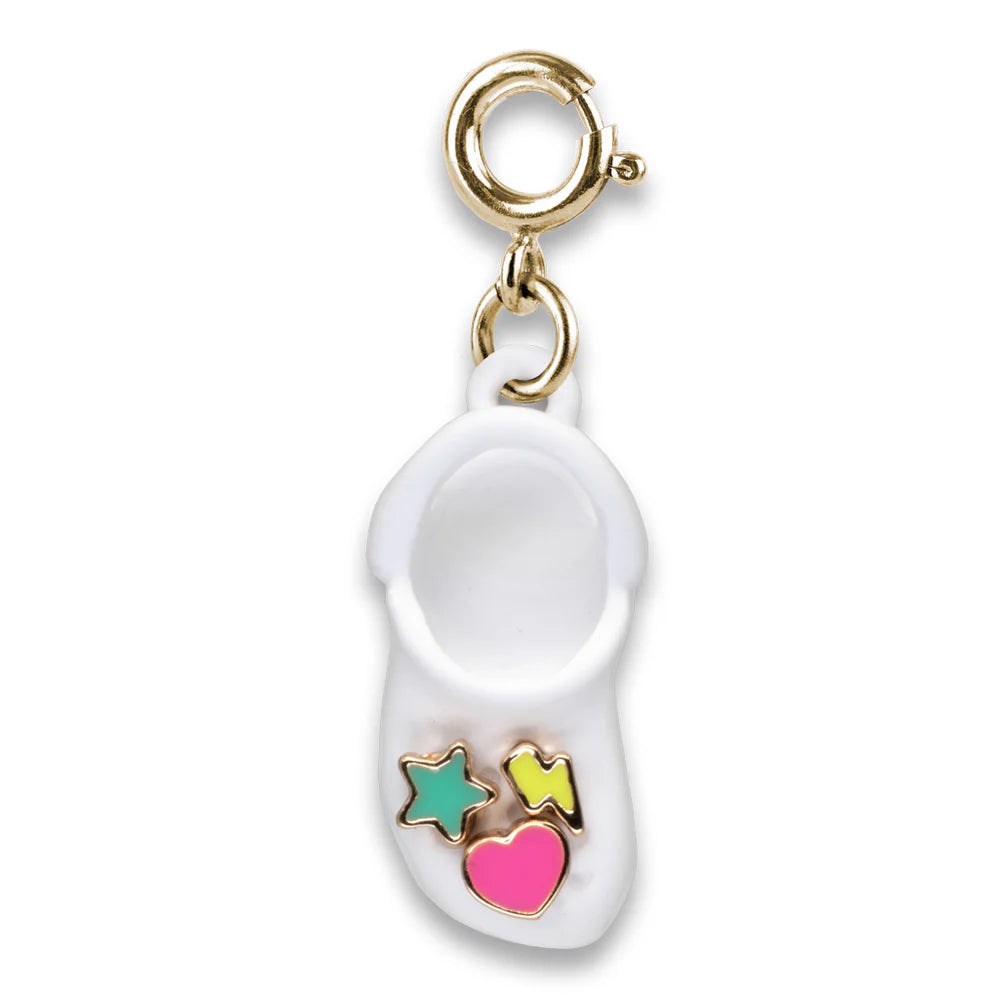 High IntenCity - Charm It! Gold Rubber Clog Charm