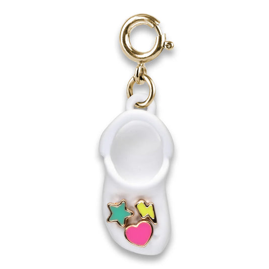 High IntenCity - Charm It! Gold Rubber Clog Charm