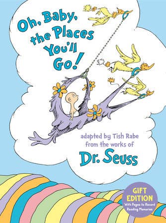 Penguin Random House - Oh, Baby, the Places You'll Go Book by Dr. Seuss