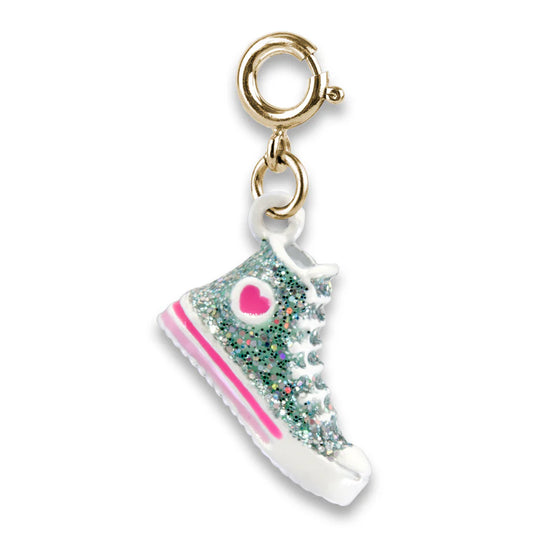 High IntenCity - Charm It! Gold Glitter High Top Sneaker Charm