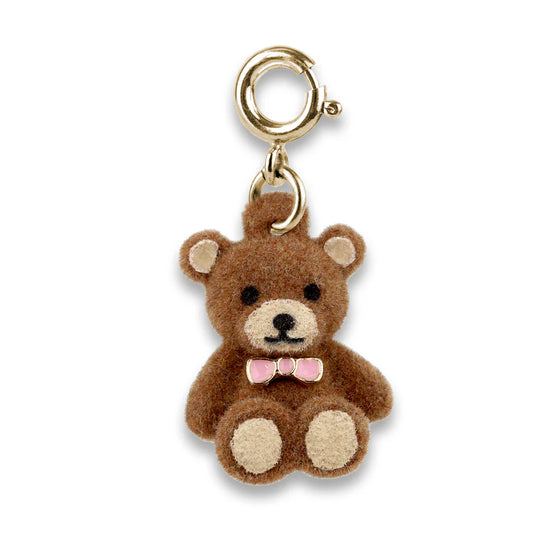 High IntenCity - Charm It! Gold Fuzzy Bear Charm