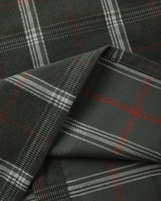 Rylee + Cru - Pocketed Flannel Shirt || Holiday Plaid