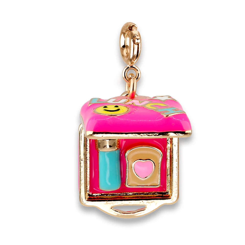 High IntenCity - Charm It! Gold Lunchbox Charm