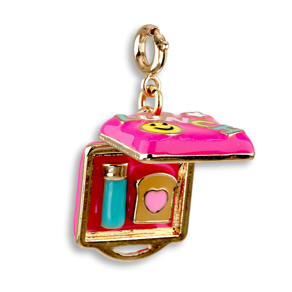 High IntenCity - Charm It! Gold Lunchbox Charm