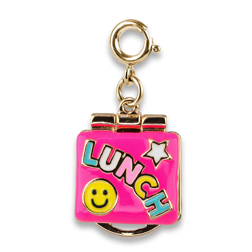 High IntenCity - Charm It! Gold Lunchbox Charm