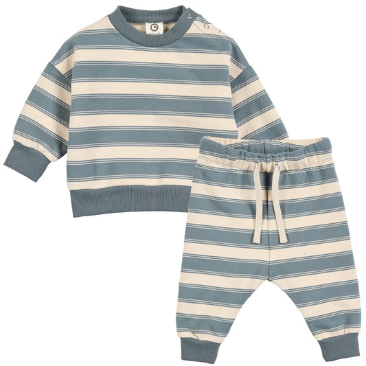 Musli by green cotton - Stripe Sweat Set (Baby)