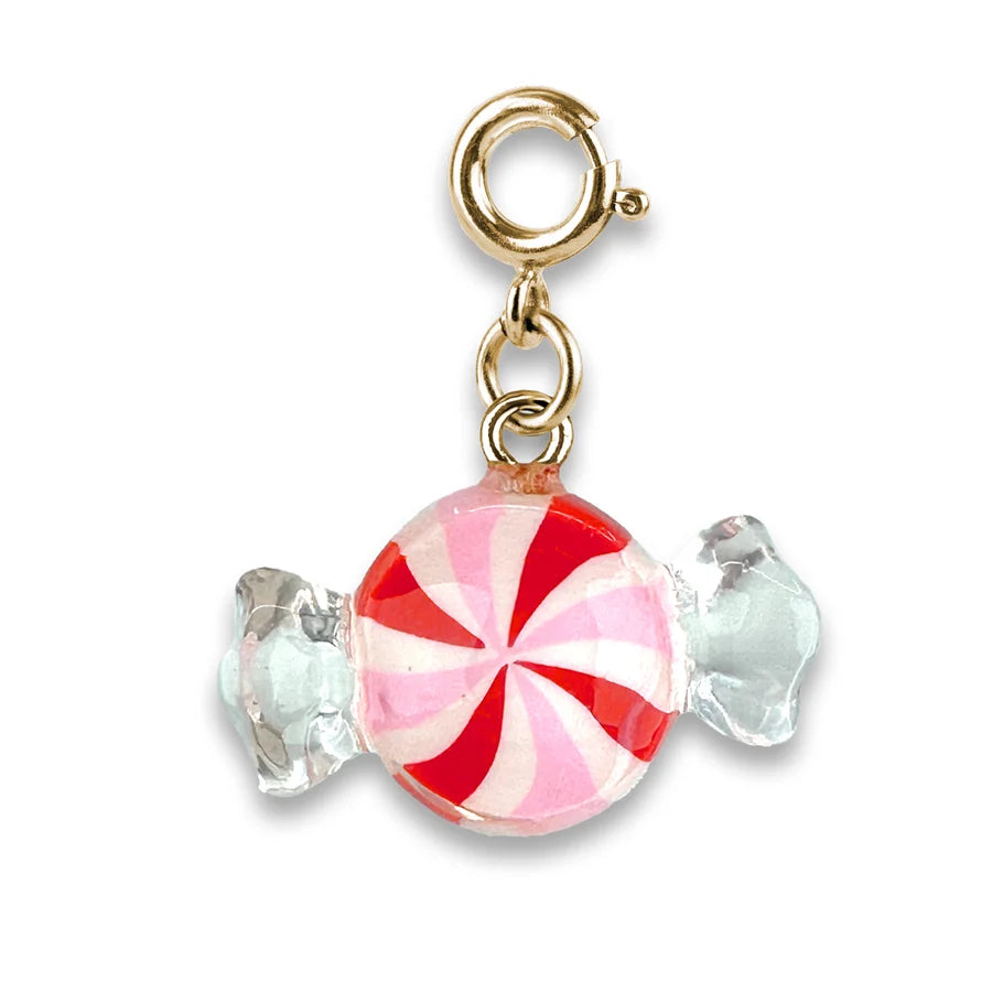 High IntenCity - Charm It! Gold Peppermint Candy Charm