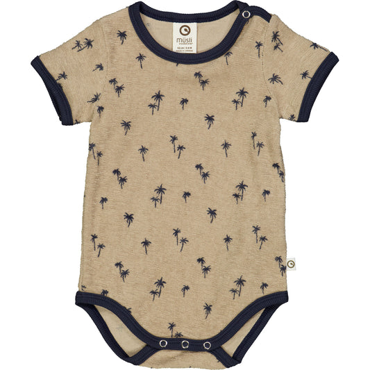 Musli by green cotton - Palm Bodysuit & Shorts Set