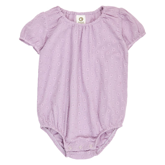 Musli by green cotton - Daisy Wide Fit Short Sleeve Bodysuit