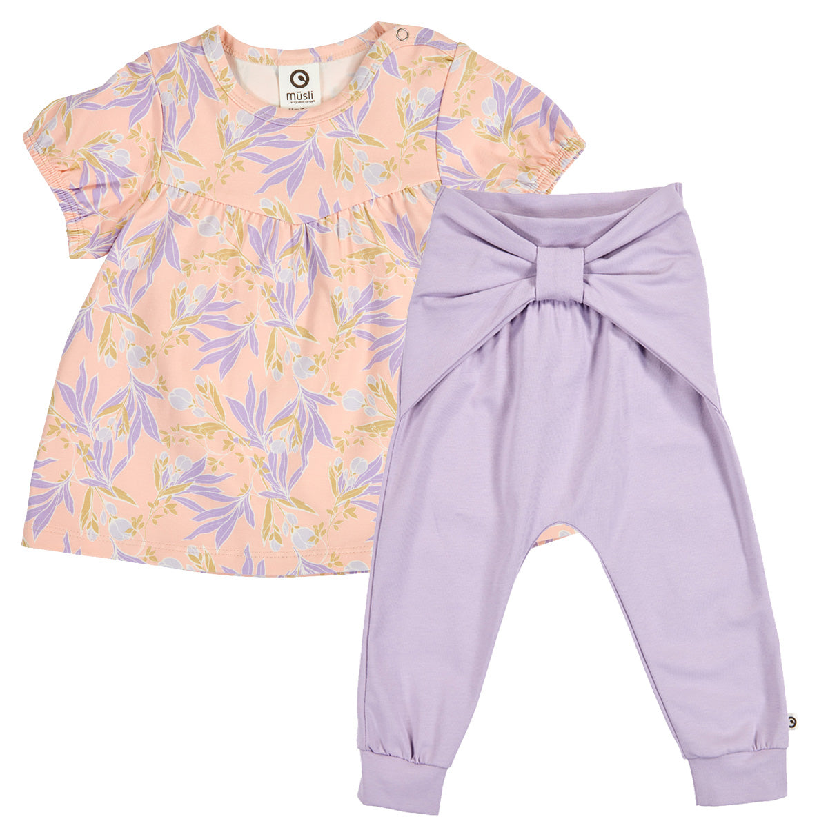 Musli by green cotton - Peony Baby Set