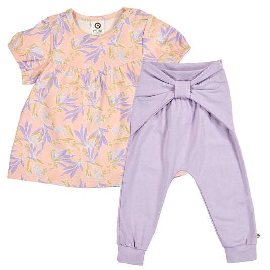 Musli by green cotton - Peony Baby Set
