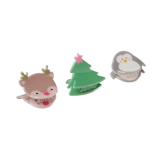 Rockahula Kids US - Festive Christmas Claw Clips 3 Pack