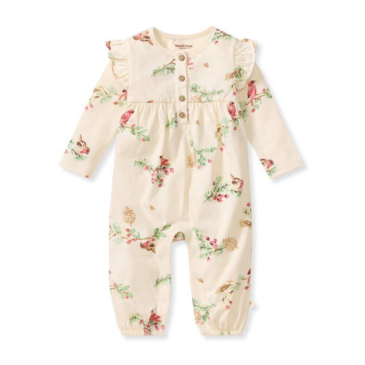 Burt's Bees Baby - Winter Birds Jumpsuit
