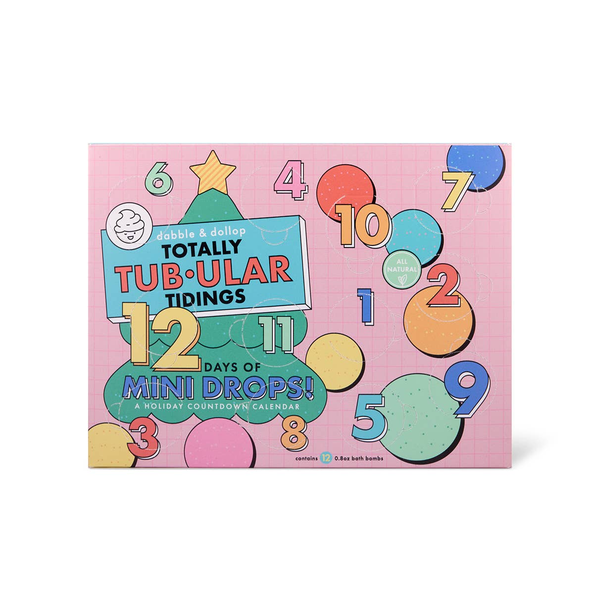 Dabble & Dollop - 12 Days of Mini Bath Bombs Countdown Calendar