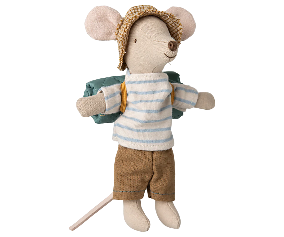Maileg - Hiker Mouse, Big Brother - Stripes