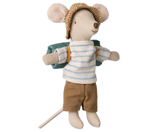Maileg - Hiker Mouse, Big Brother - Stripes
