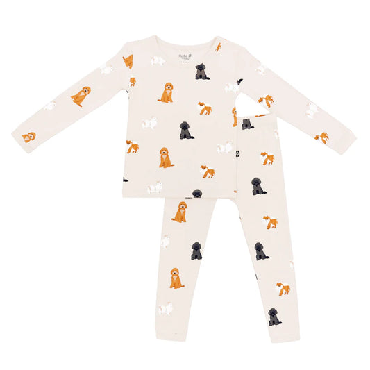Kyte Baby - Fluffy Dog - Long Sleeve Pajamas