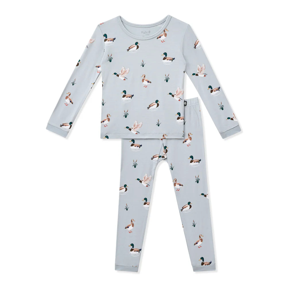 Kyte Baby - Long Sleeve Pajamas in Mallard Duck