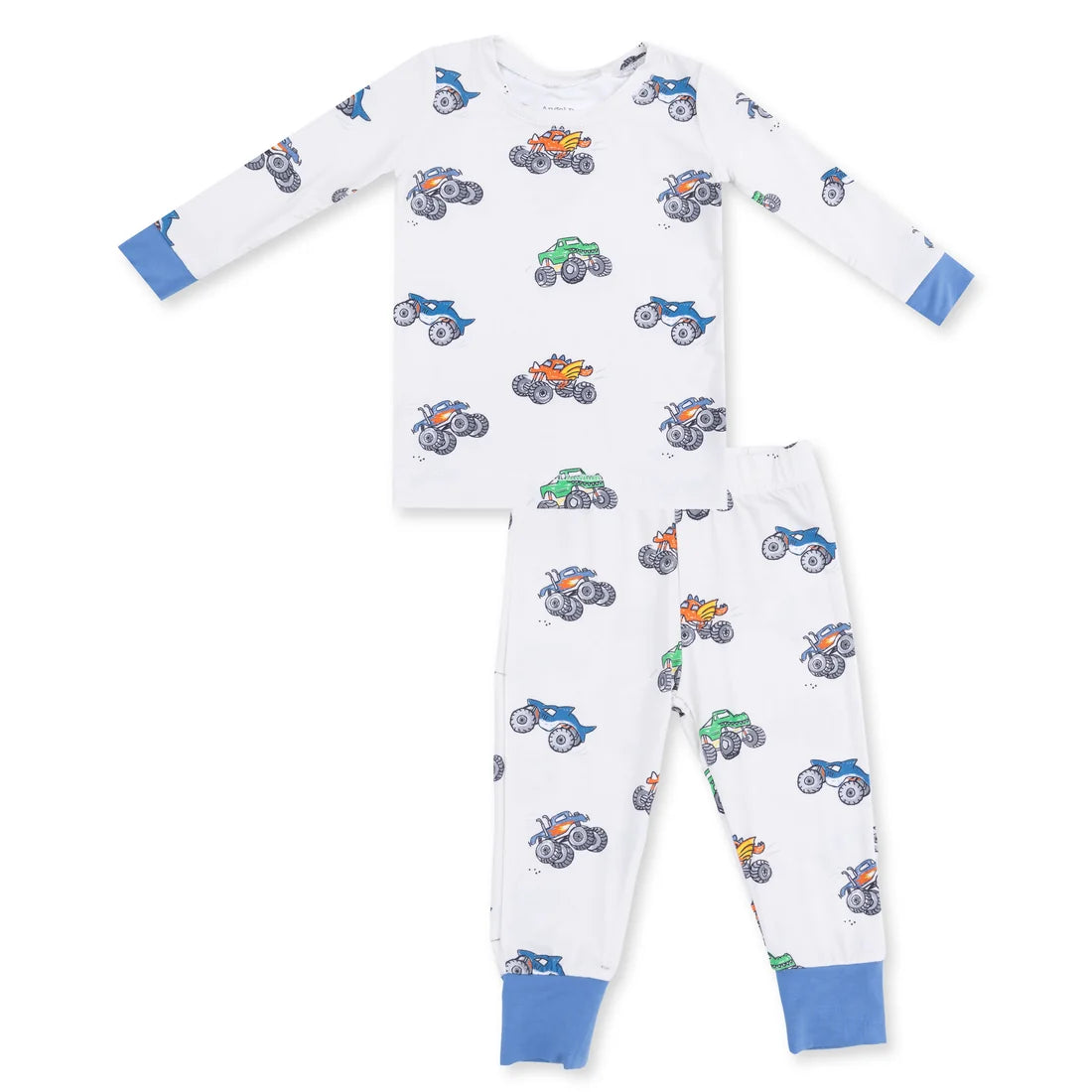 Angel Dear - Monster Trucks L/S Loungewear Set