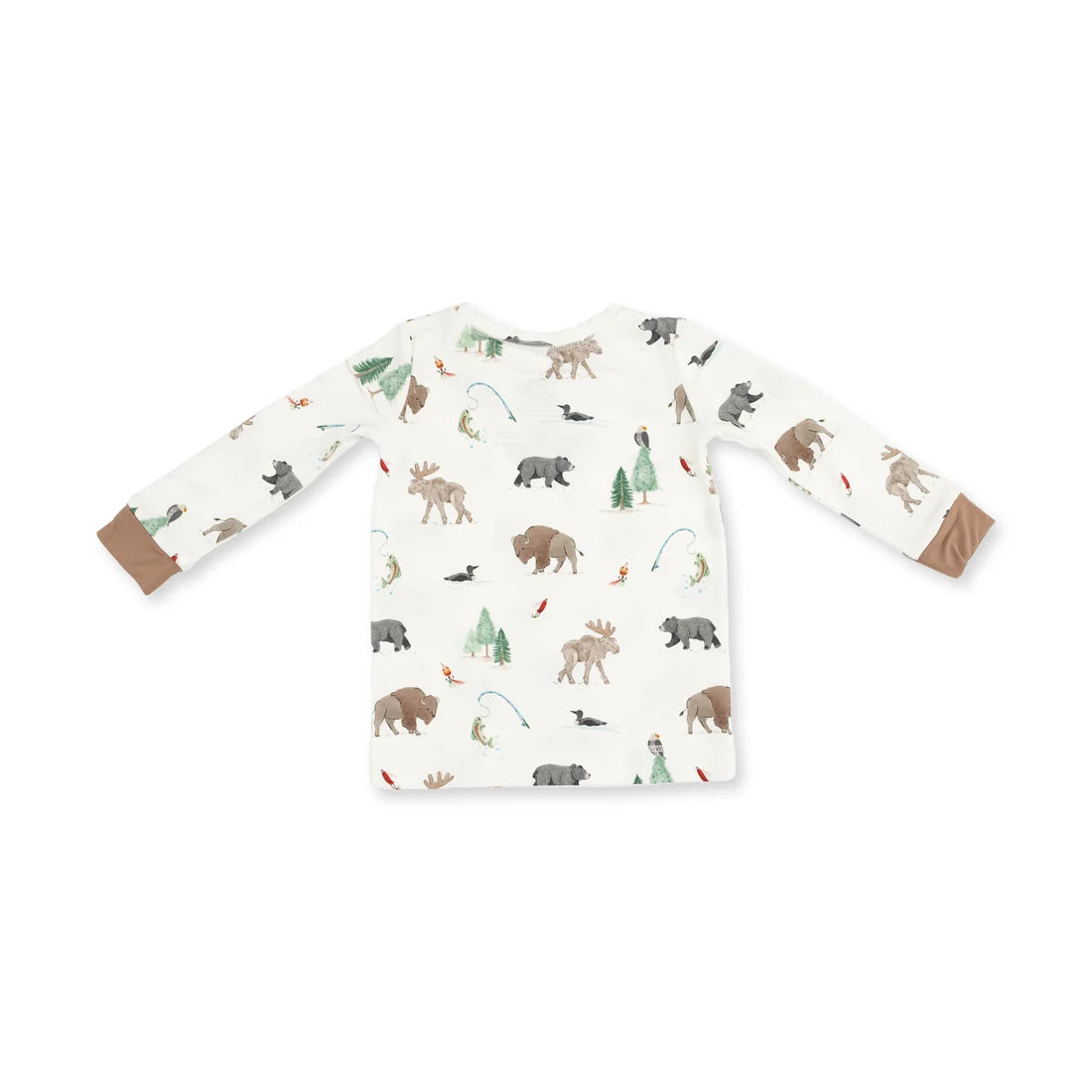 Angel Dear - Northern Woodland Animals L/S Loungewear Set