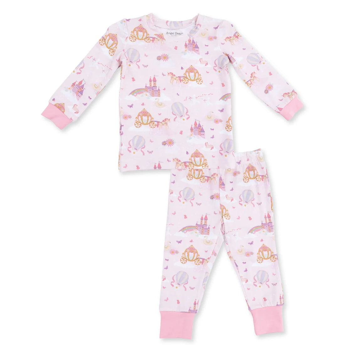 Angel Dear - Princess Unicorns & Castle L/S Loungewear Set