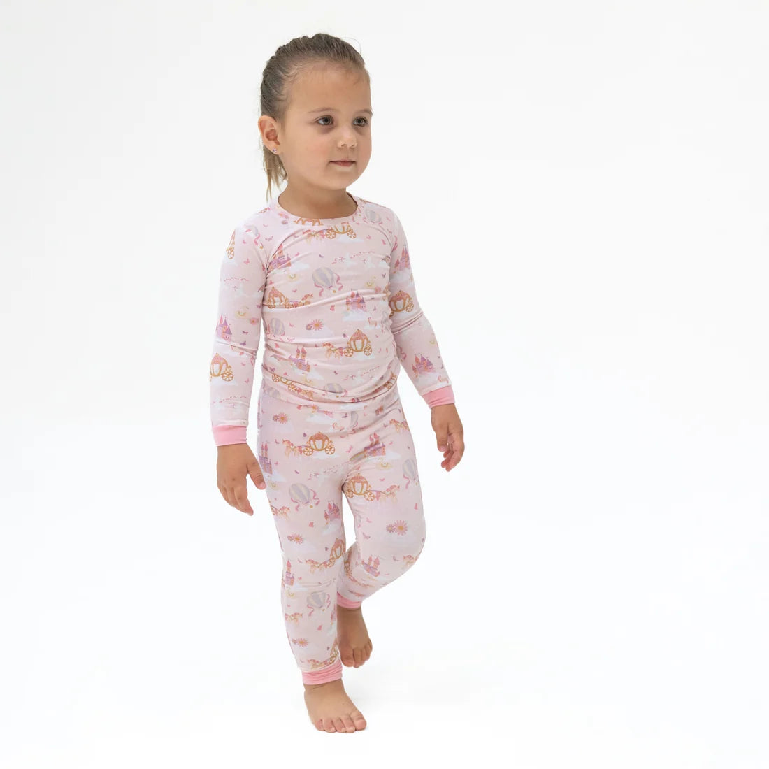 Angel Dear - Princess Unicorns & Castle L/S Loungewear Set