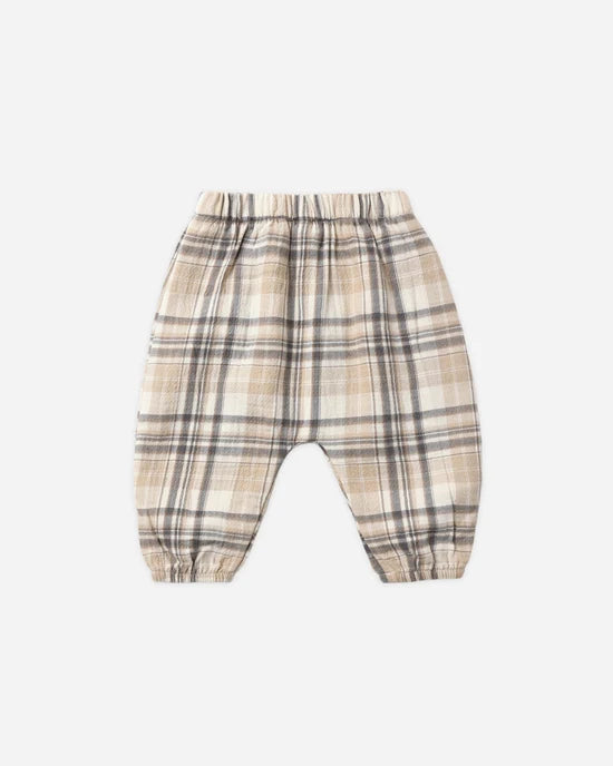 Quincy Mae - Woven Pant || Fall Plaid