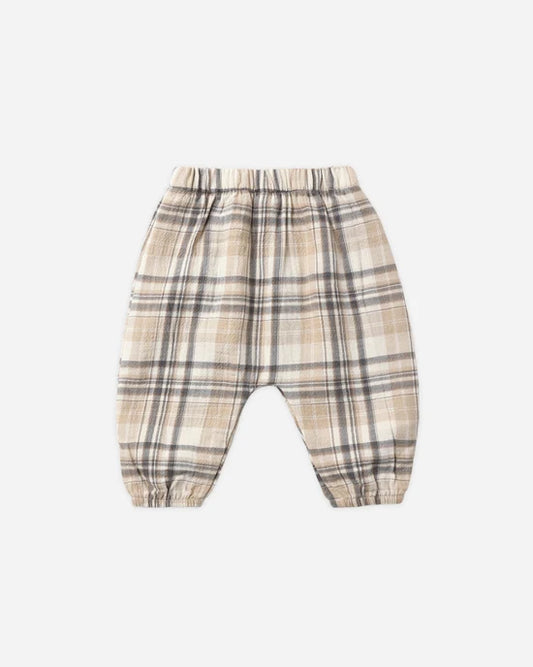Quincy Mae - Woven Pant || Fall Plaid