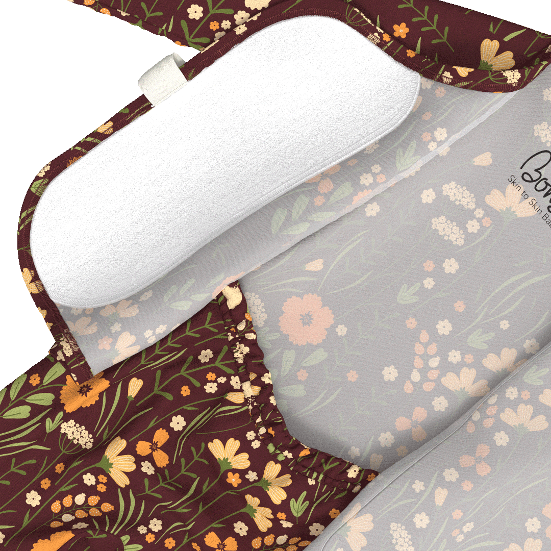 Bonsie Skin to Skin Babywear - Footie - Autumn Meadow