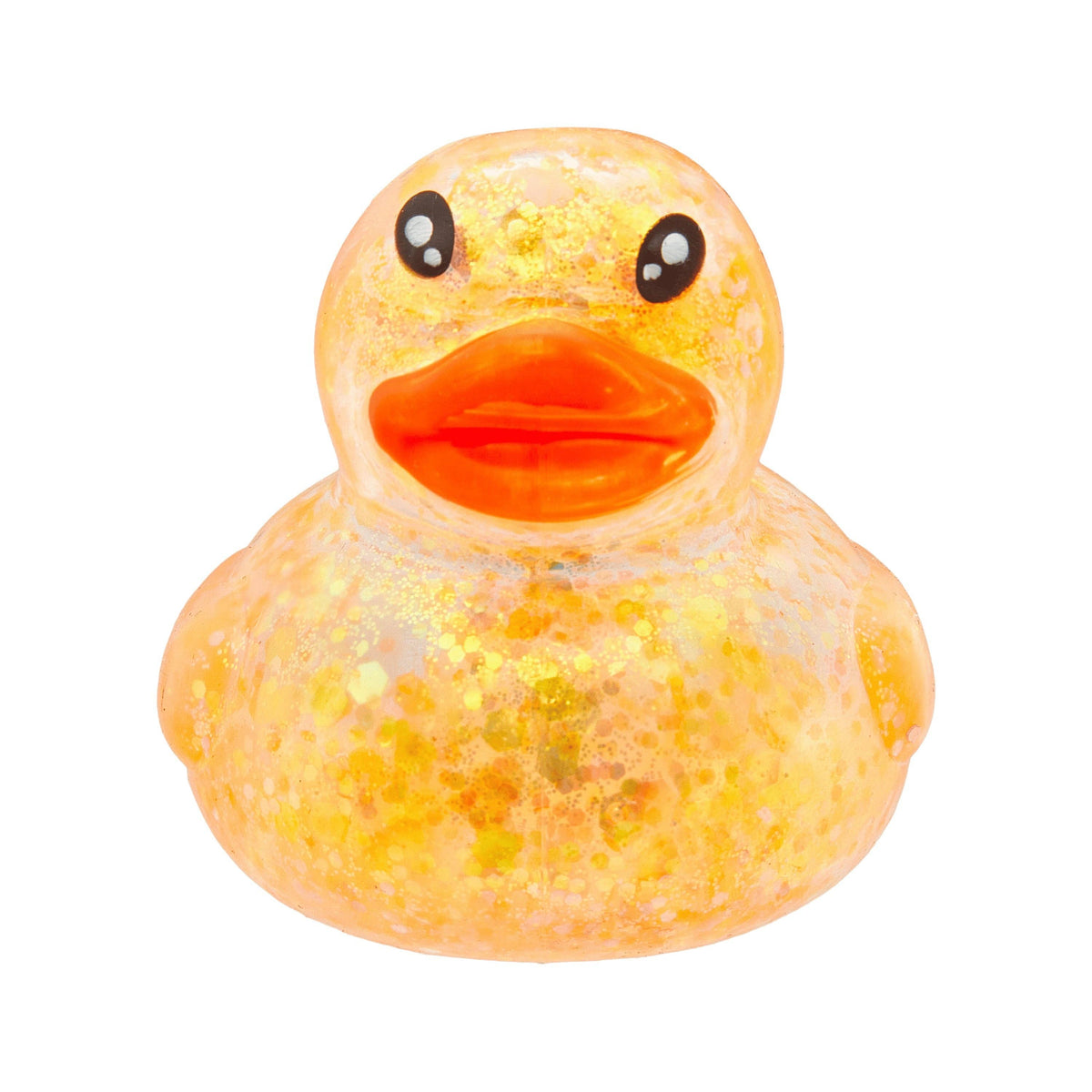 Toy Mania - Sensory Toy Box Squishy Glitter Ducks Stress Relief Fidget Toy (4-pack) (limit 3)