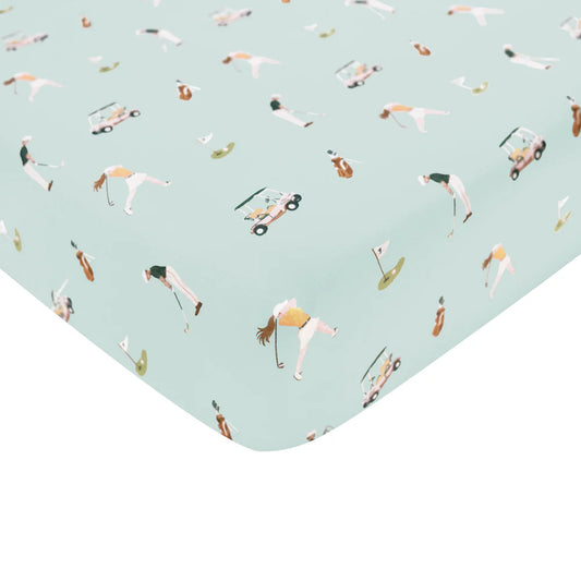 Kyte Baby - Crib Sheet in Golf