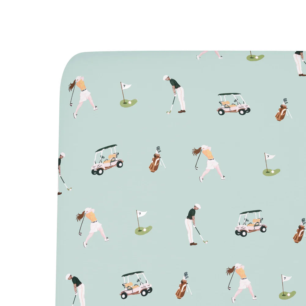 Kyte Baby - Crib Sheet in Golf