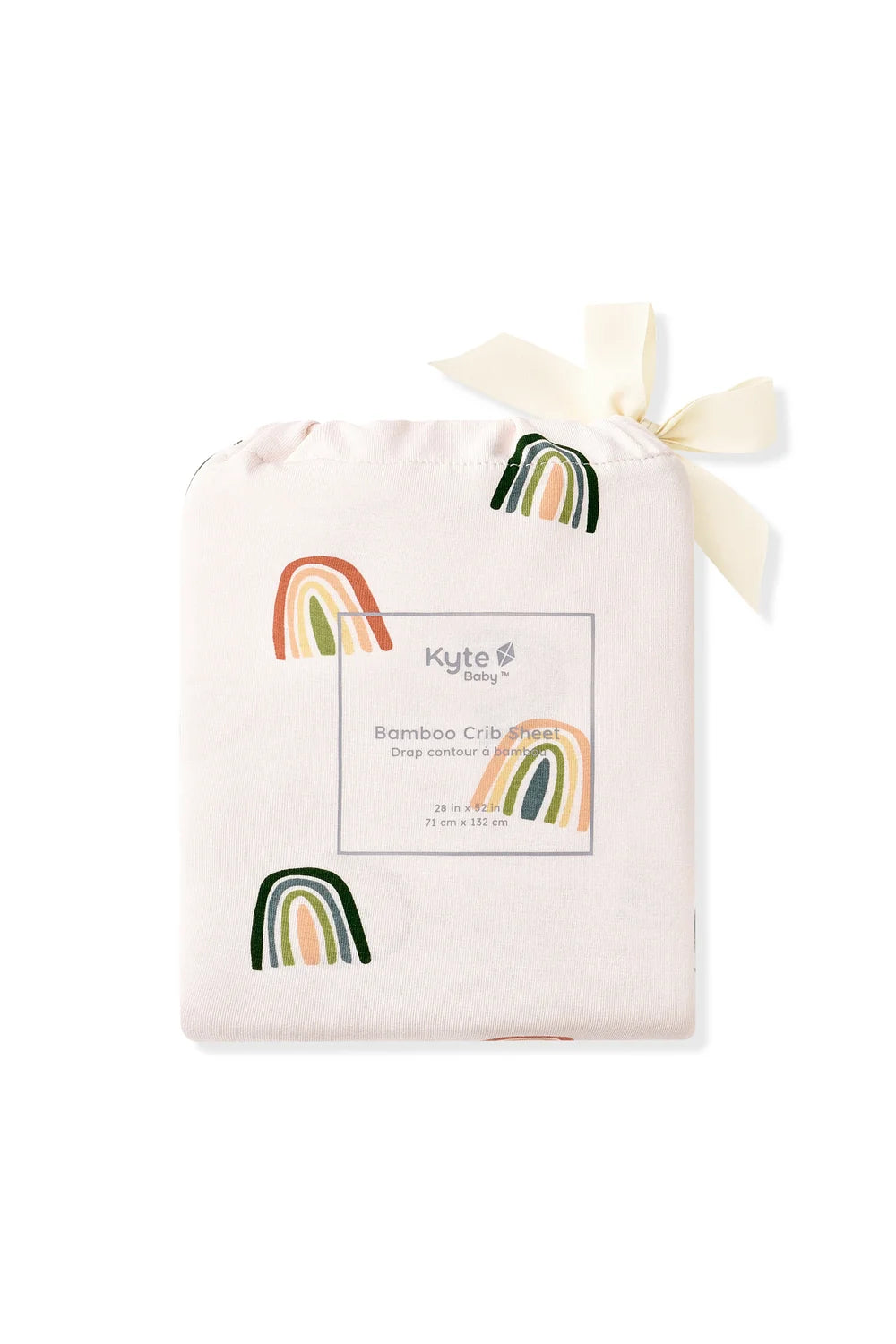 Kyte Baby - Retro Rainbow Crib Sheet