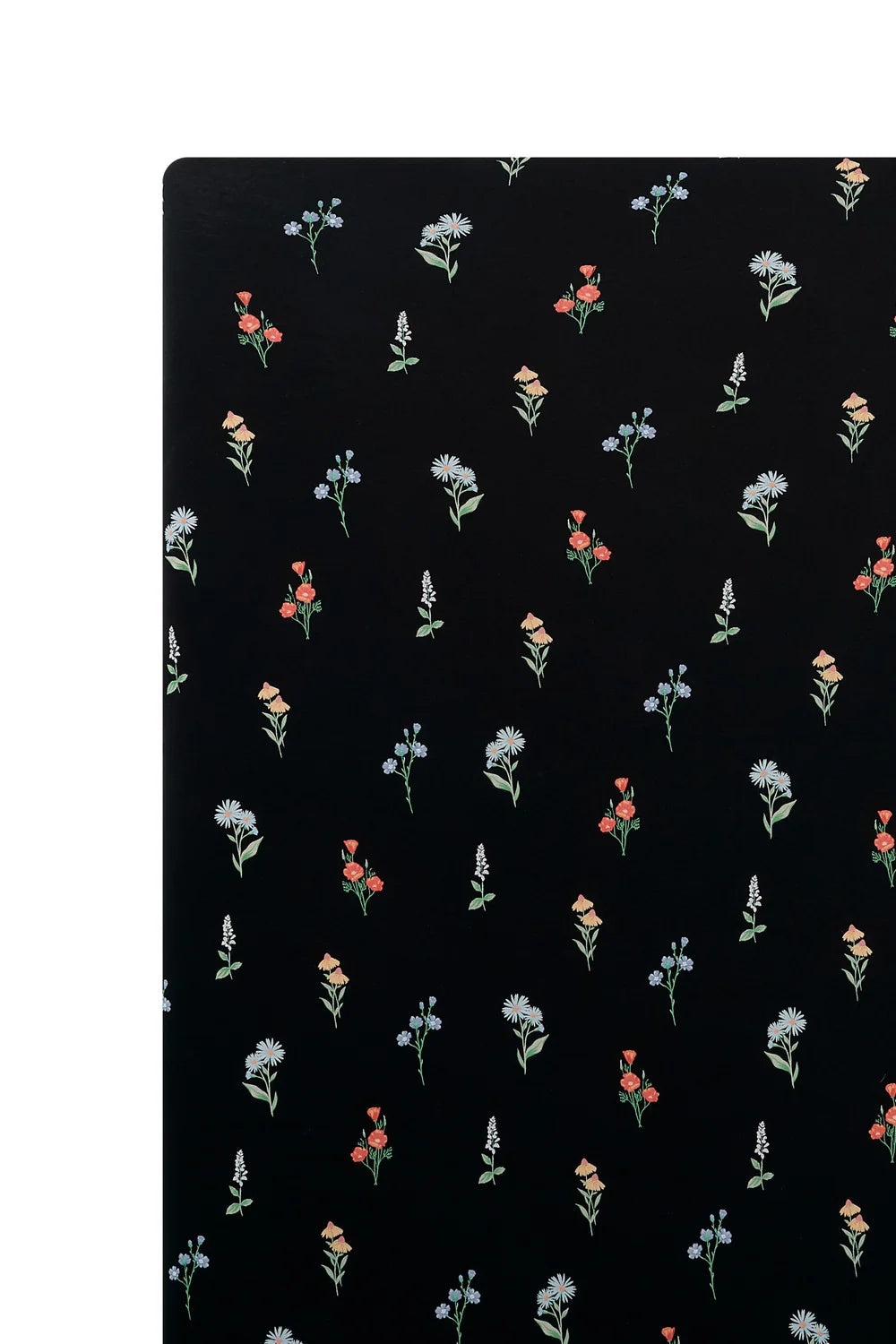 Kyte Baby - Midnight Wildflower Crib Sheet