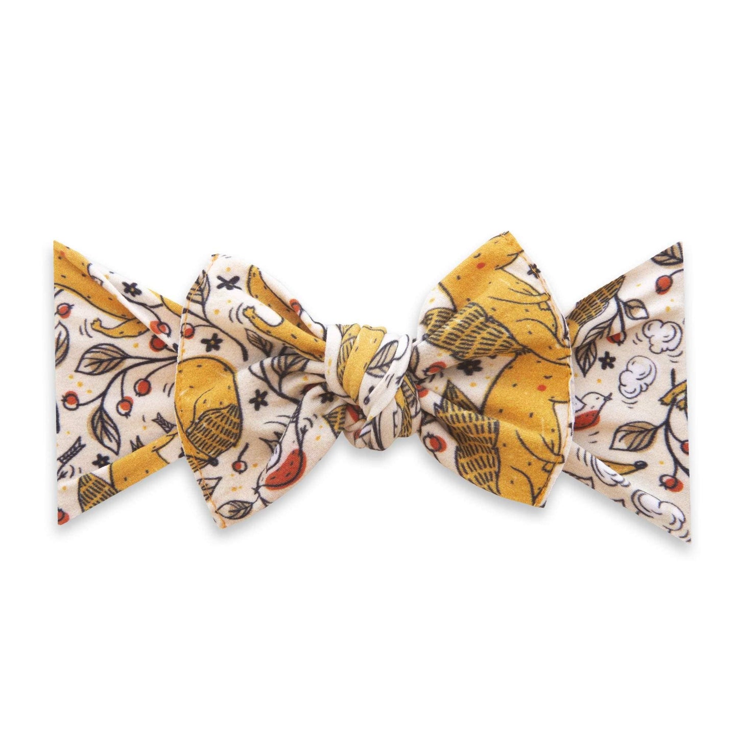 Baby Bling Bows - Baby Bling® Fall Printed Knot soft nylon headband: Autumn Field