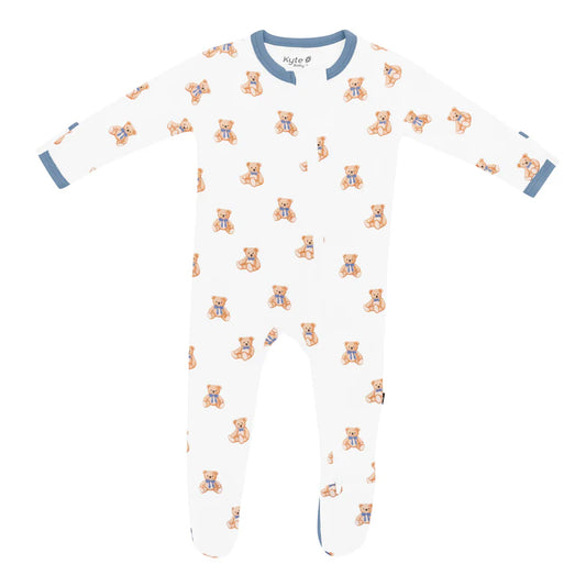 Kyte Baby - Teddy Bear Zippered Footie