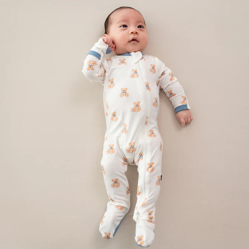 Kyte Baby - Teddy Bear Zippered Footie