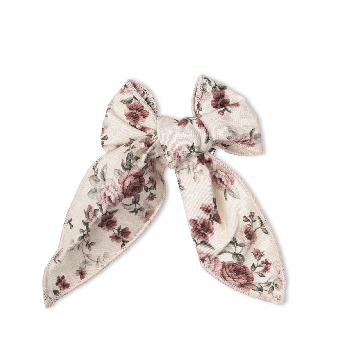 Makemake Organics - Organic Bow Clip - Wildrose