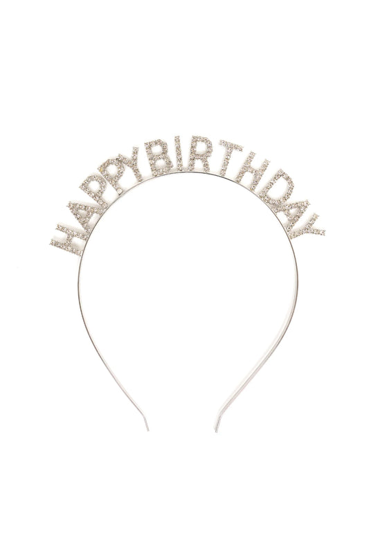 Great Pretenders - Happy Birthday Rhinestone Headband