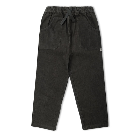 Makemake Organics - Organic Corduroy Pants - Charcoal