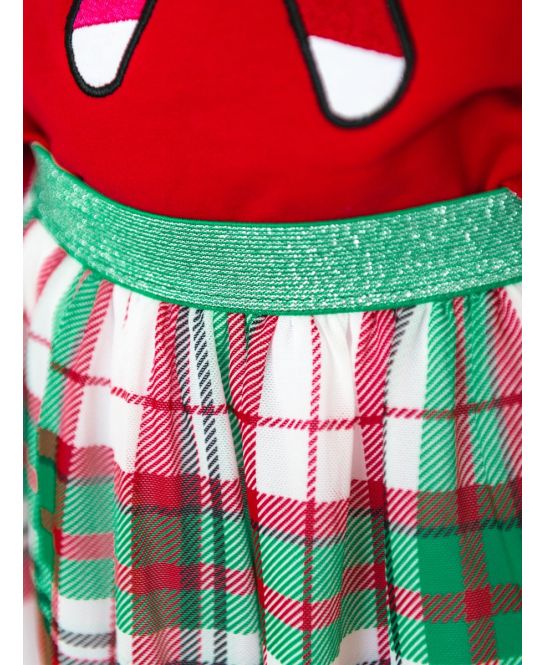 RuffleButts + RuggedButts - Elastic Waist Tulle Skirt - Dashing Dreams Plaid