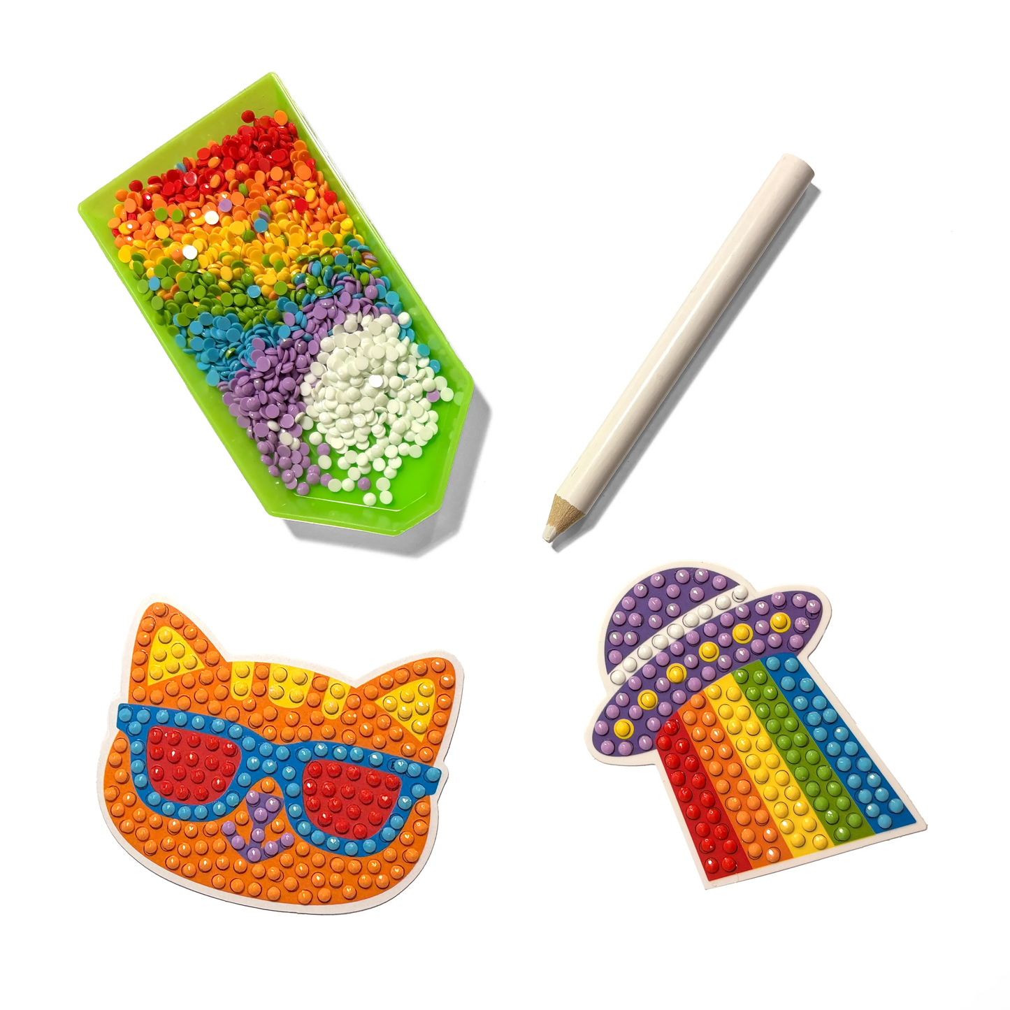 OOLY - Mini Razzle Dazzle DIY Gem Sticker Kit - Happy Stuff