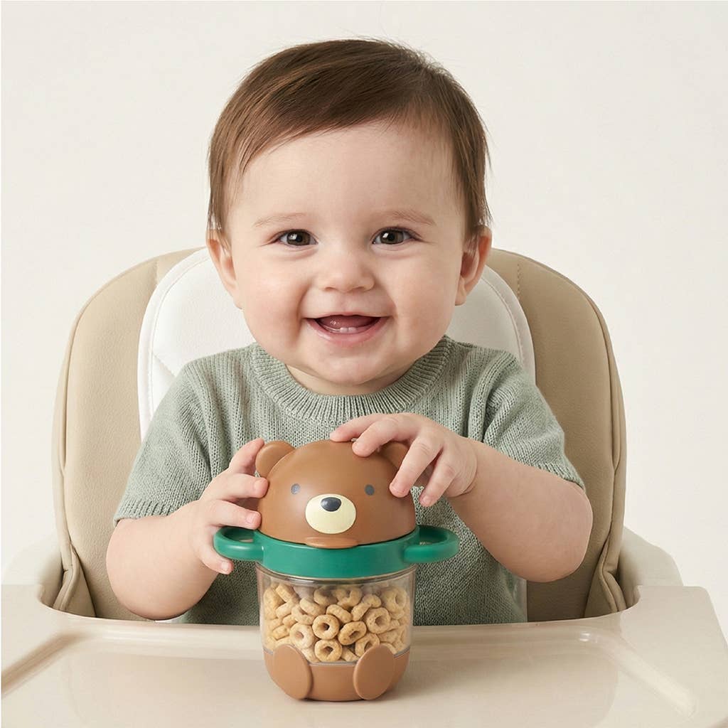 Itzy Ritzy - Itzy Snack Pal - Snack Cup: Bear