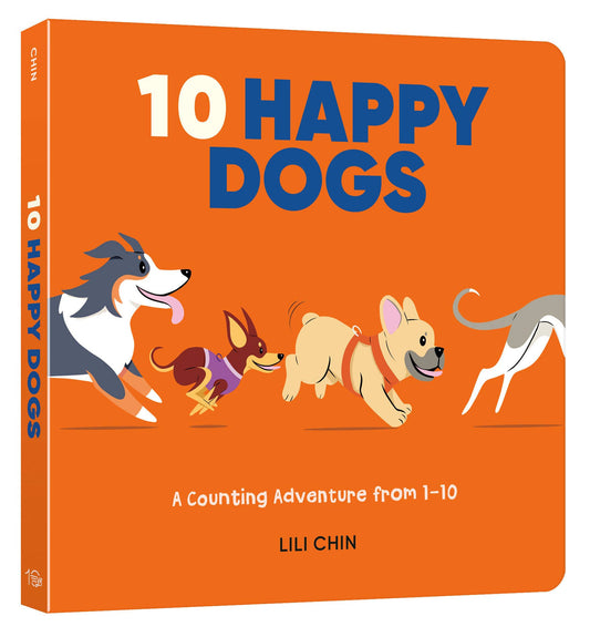 Penguin Random House LLC - Ten Happy Dogs Board Book