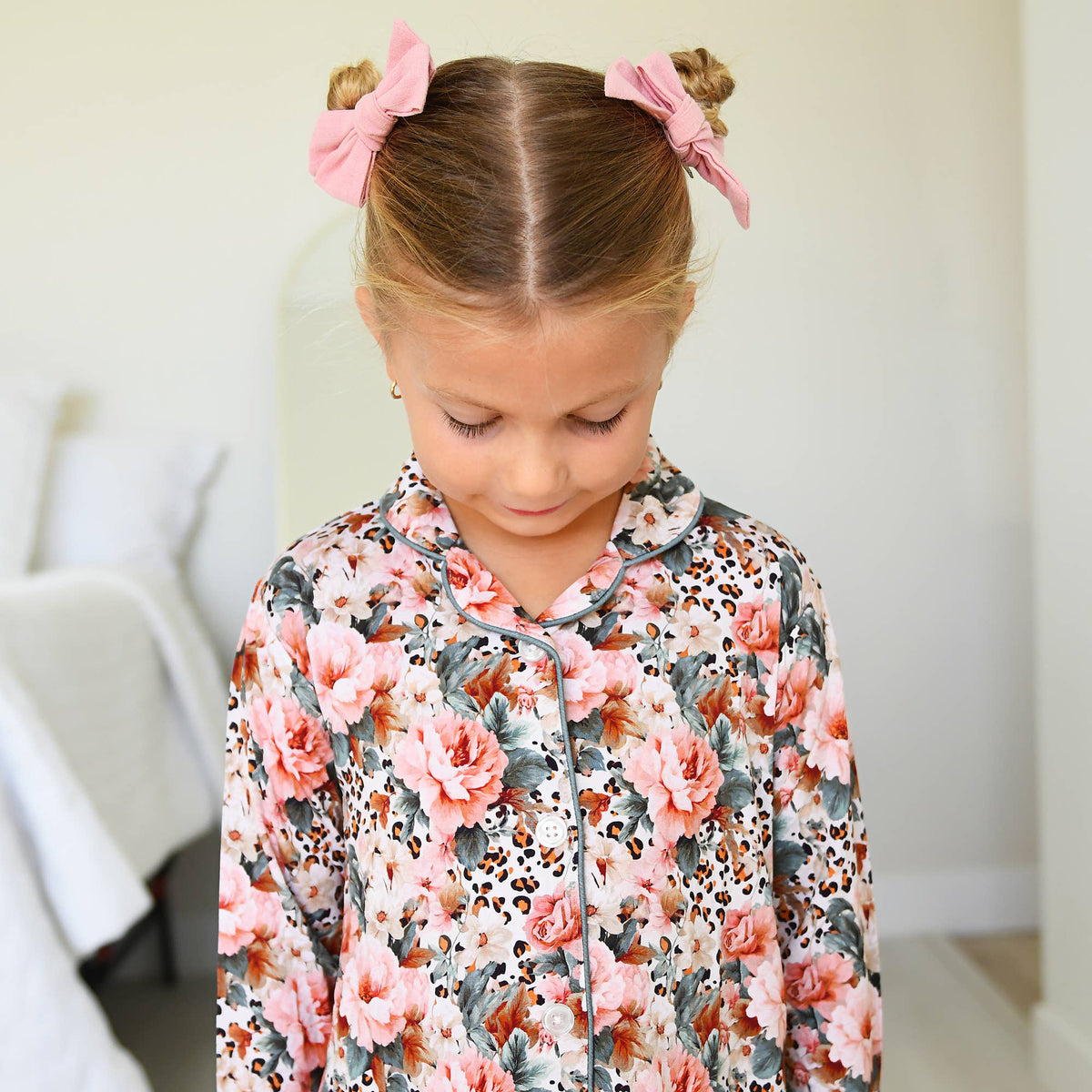 Gigi and Max - Laura - Ruffle Bamboo PJ Lounge Set