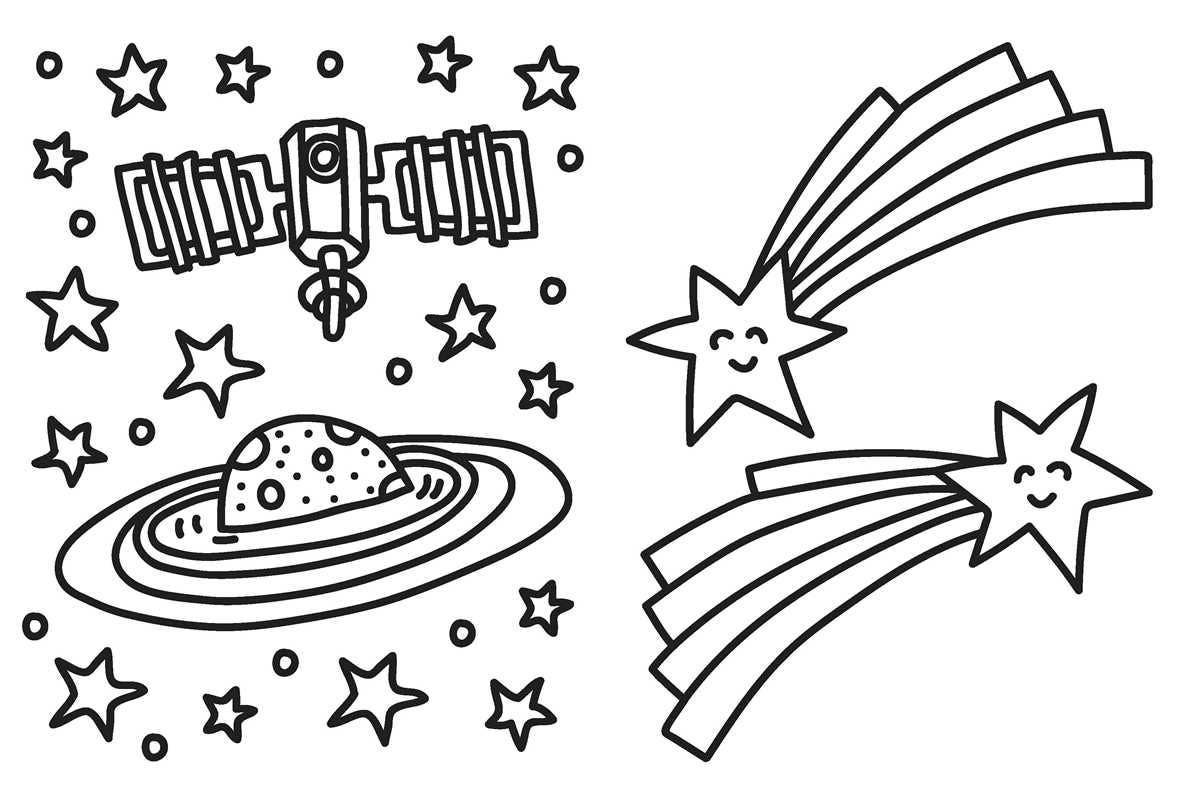 Simon & Schuster - My First Big Book of Outer Space by Little Bee Books: Paperback; 192 pages / English