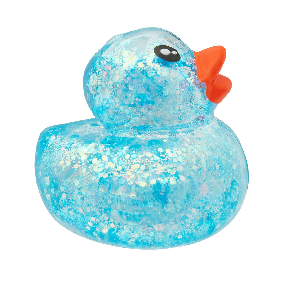 Toy Mania - Sensory Toy Box Squishy Glitter Ducks Stress Relief Fidget Toy (4-pack) (limit 3)