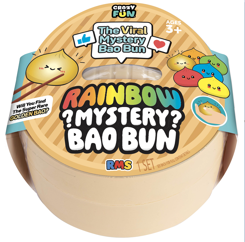 Crazy Fun - RMS® Crazy Fun™ Mystery Bao Bun – Rare Rainbow Chase (limit 1)